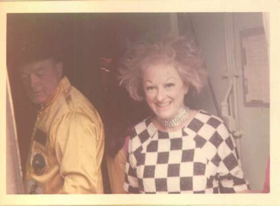 Phyllis Diller and Bob Hope