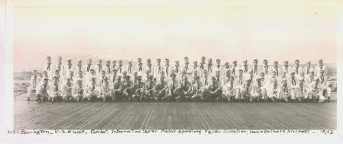  SOME CREW MEMBERS - USS Bennington 1945 