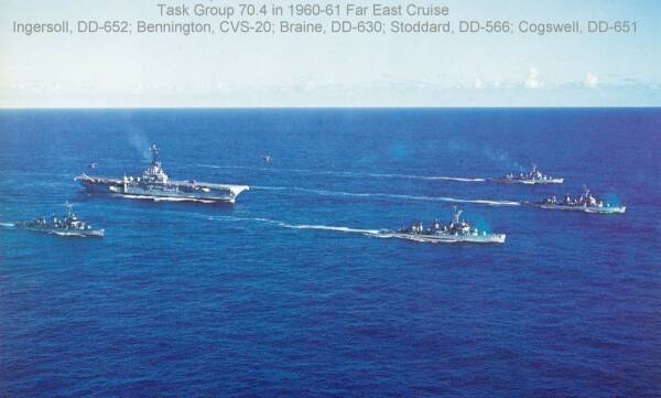 USS BENNINGTON CVS-20 - 1960-1961 Cruise