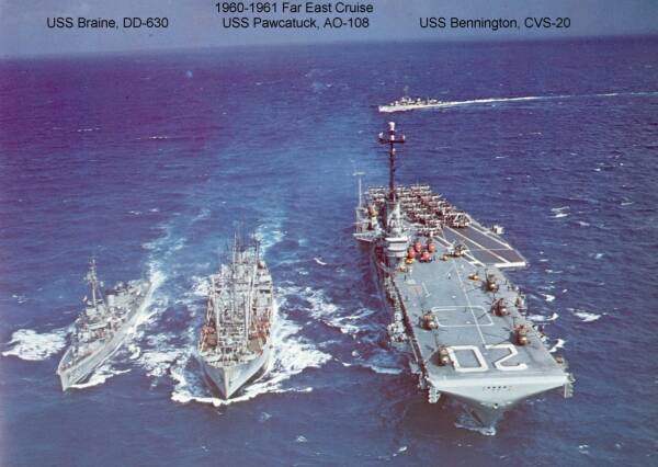 USS BENNINGTON CVS-20 - 1960-1961 Cruise